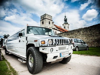 Limuzyna Hummer White