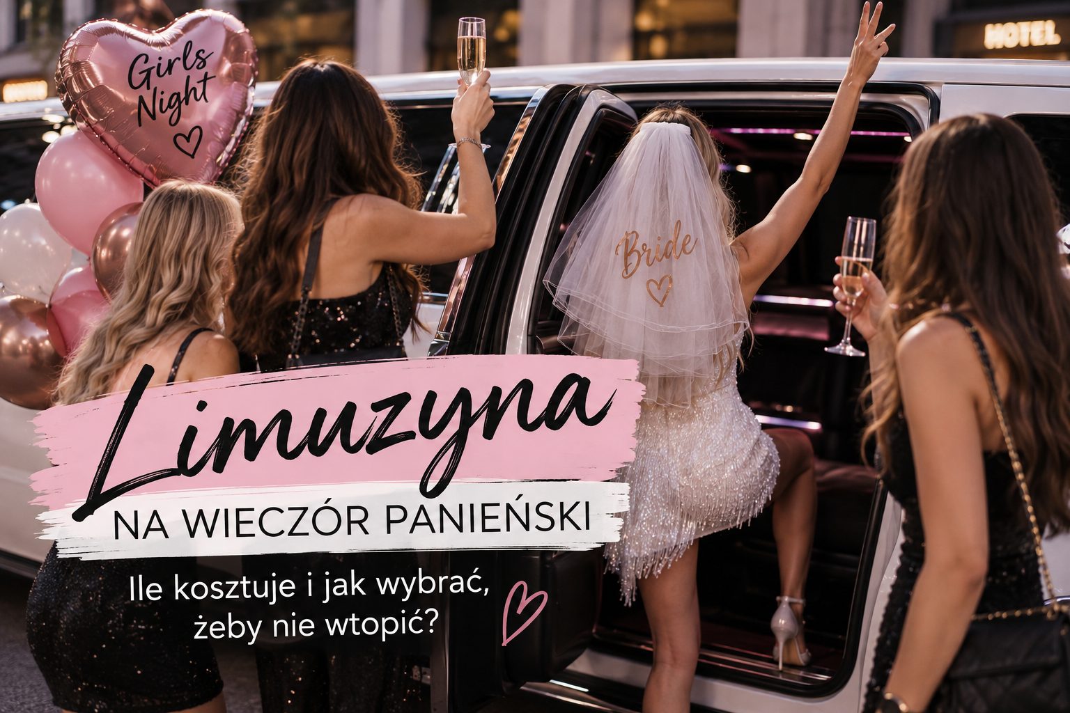 Limuzyna na Wieczór Panieński - Ile Kosztuje i Jak Wybrać, Żeby Nie Wtopić